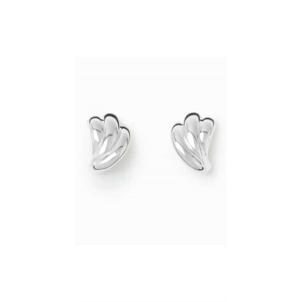 NEW LIÉ STUDIO women's magda earrings in silver